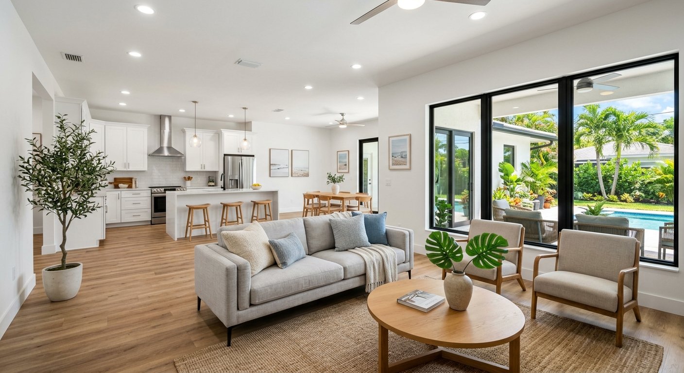 Example: fully renovated home interior