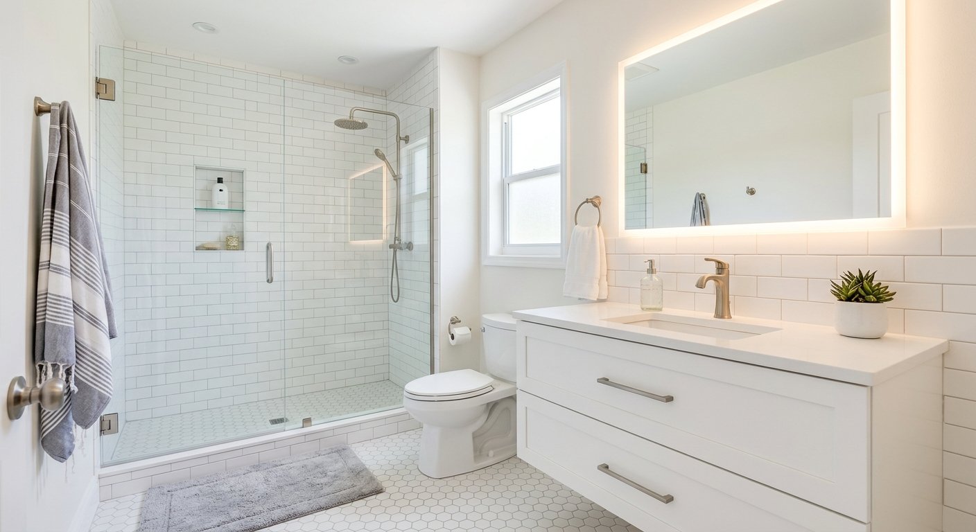 Example: guest bathroom renovation